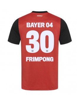 Bayer Leverkusen Jeremie Frimpong #30 Heimtrikot 2024-25 Kurzarm